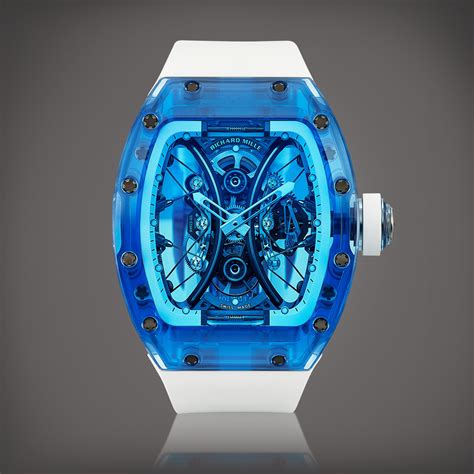 richard mille blue sapphire edition.